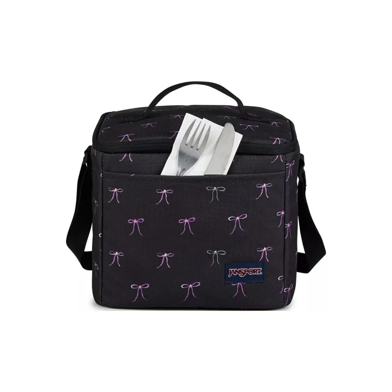 JanSport Polyester Lunch Box Storage Bag Unisex Black-4