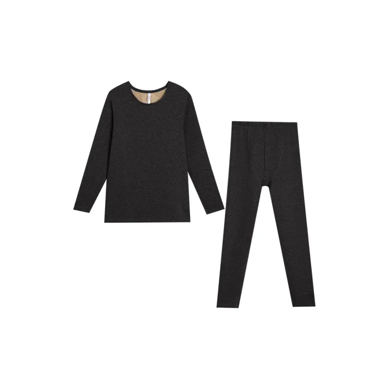 Red bean Men Thermal Sets-0