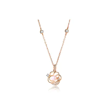 VOCK S925 Silver Necklaces Women's