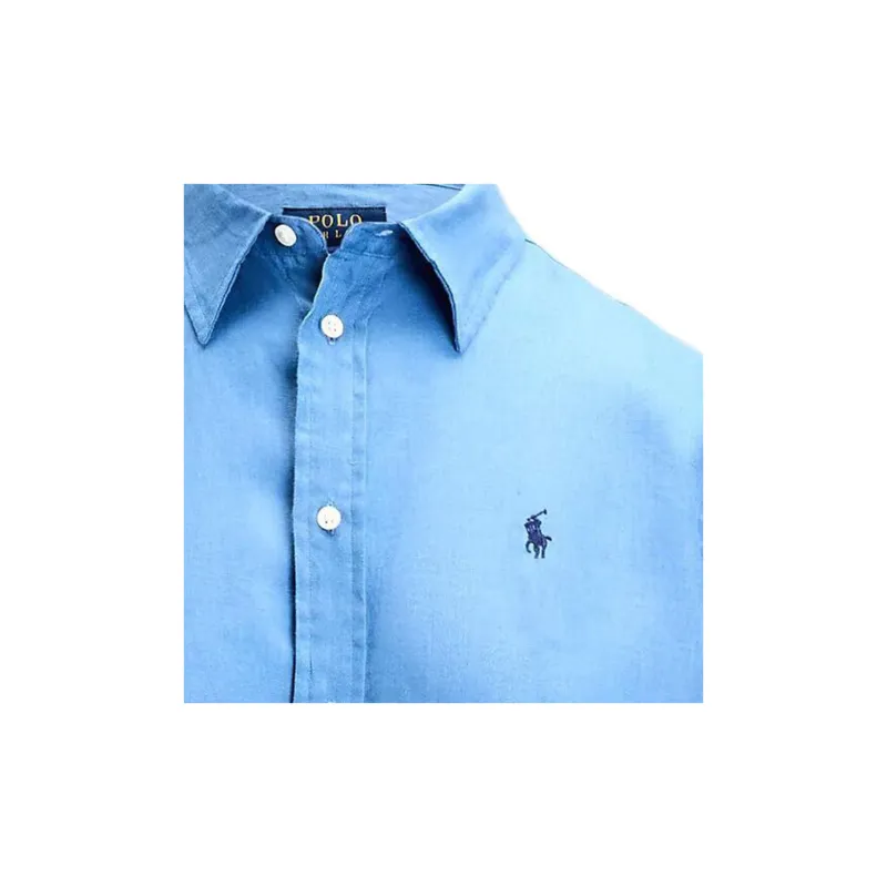 Polo Ralph Lauren Polo Pony embroidered Linen Shirt-5