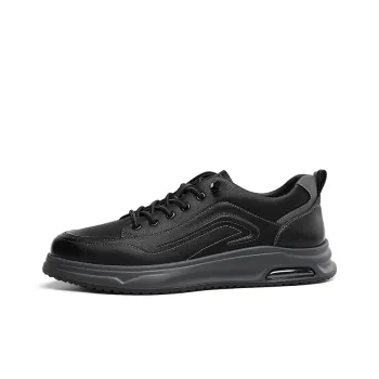 SEPTWOLVES Low Top Casual Shoes Men's Black HD