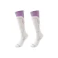 White Purple Professional Ski Socks[1 Pack]