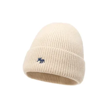 FREE RABBITⅡ Versatile Warm Knitted Hat Fall And Winter Travel Cold Resistant Ear And Head Protector Unisex