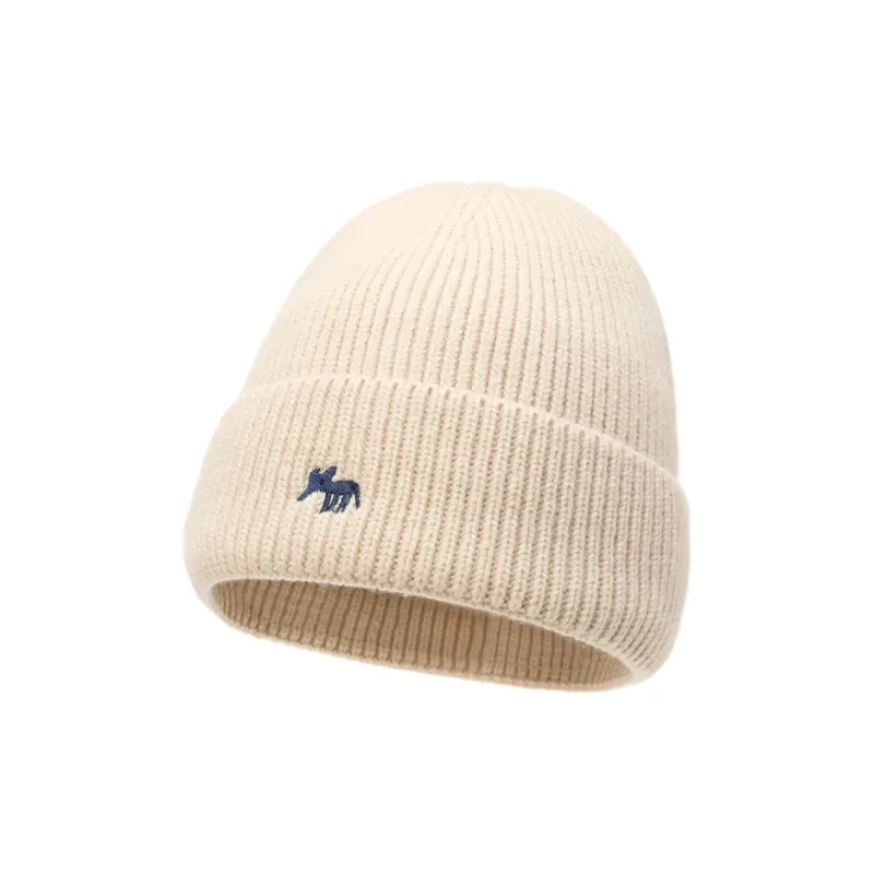 FREE RABBITⅡ Versatile Warm Knitted Hat Fall And Winter Travel Cold Resistant Ear And Head Protector Unisex-0