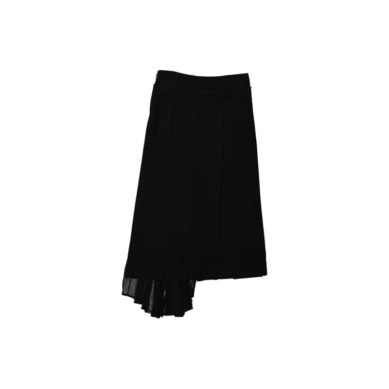 Moncler Casual Long Skirts Women's Black-1
