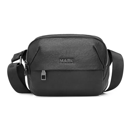 FAIRWHALE Cow Leather Shoulder Bag Regular Men's Black