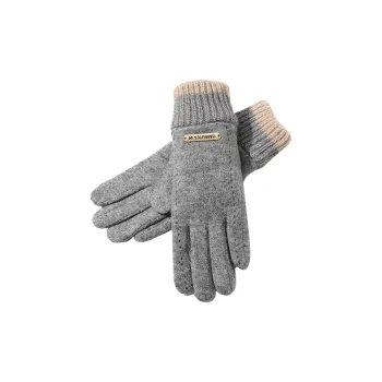 15 MINS 70% Wool 30% Polyester Knit Gloves Women's Multiple Colors