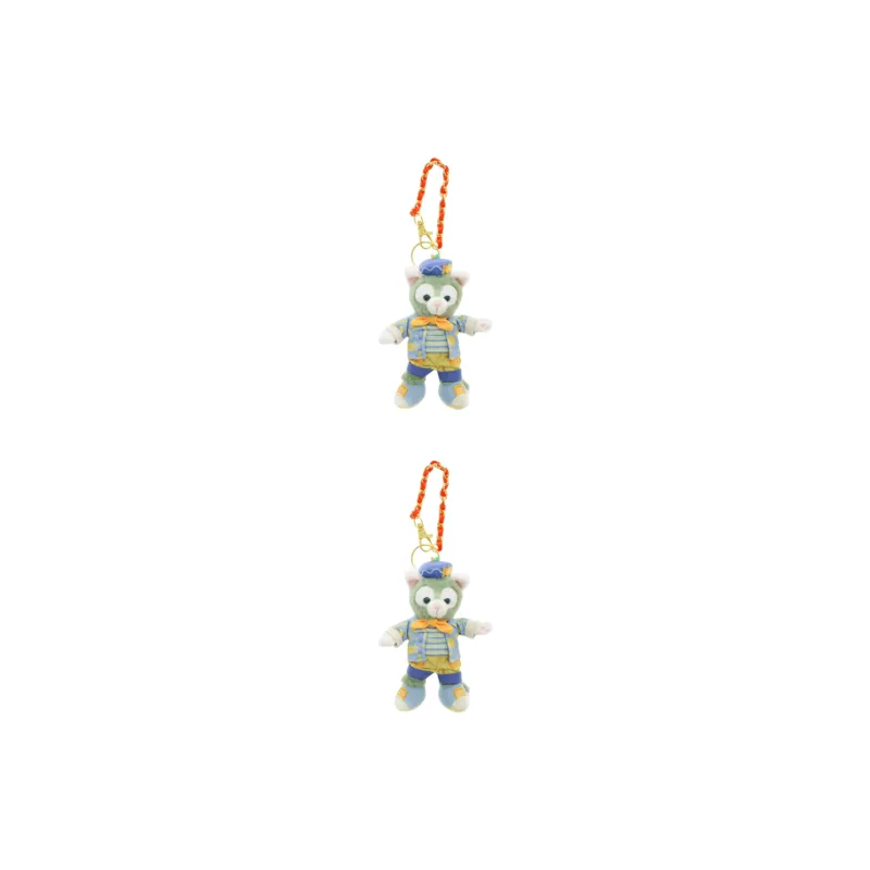 Disney Gelatoni 2024 Duffy And Friends Spring Candy Collection Dolls Plush Pendant 15cm High-3