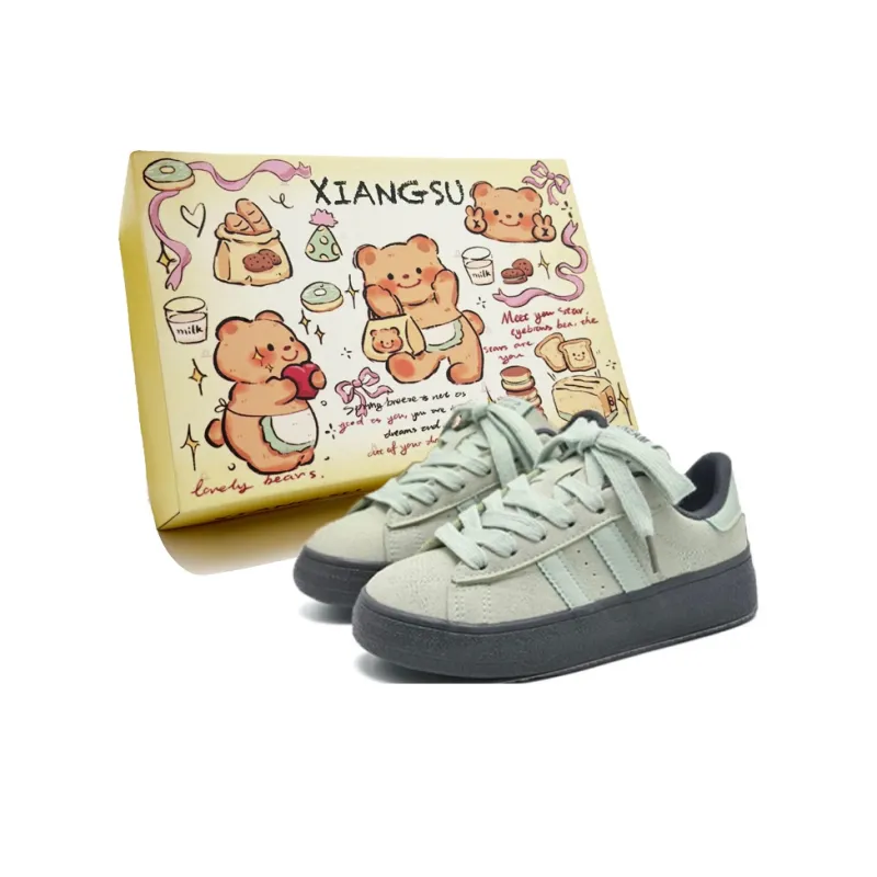 XIANGSU Anti Slip Wear Resistant Low Top Skateboard Shoes Women's Pink-25