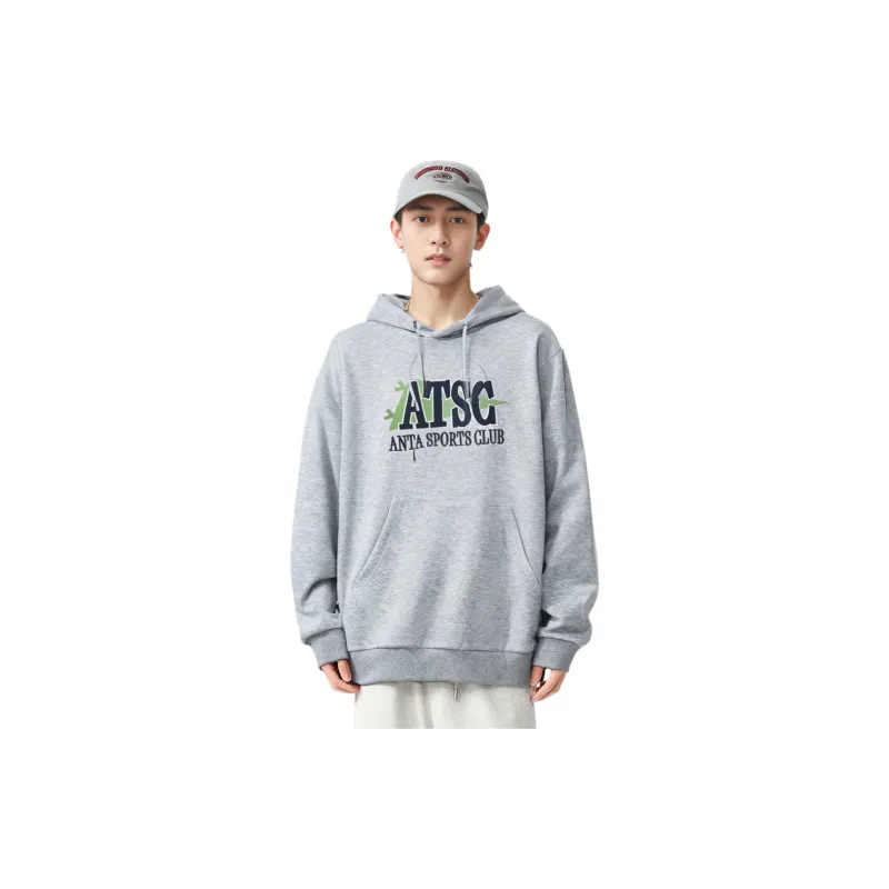 Anta Life Collection Sweatshirt Men's Gray Heather Gray-2