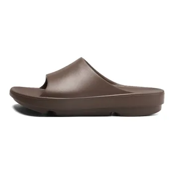 Darcy Sen Slippers Dark Brown/Black/Ecru