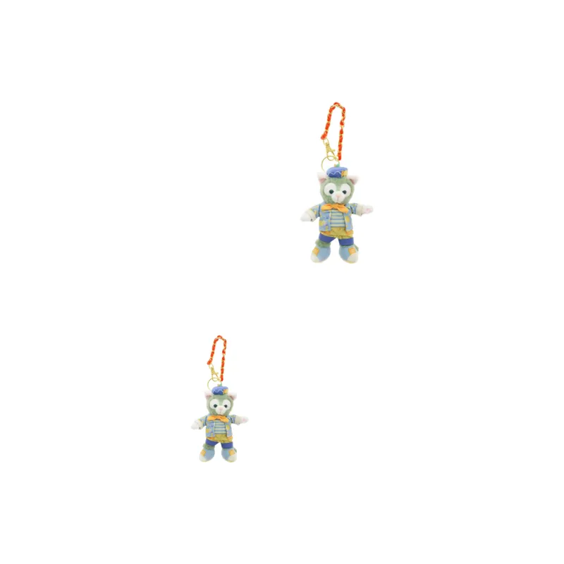 Disney Gelatoni 2024 Duffy And Friends Spring Candy Collection Dolls Plush Pendant 15cm High-2