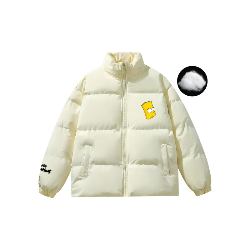 The Simpsons Puffer Jacket Unisex-12