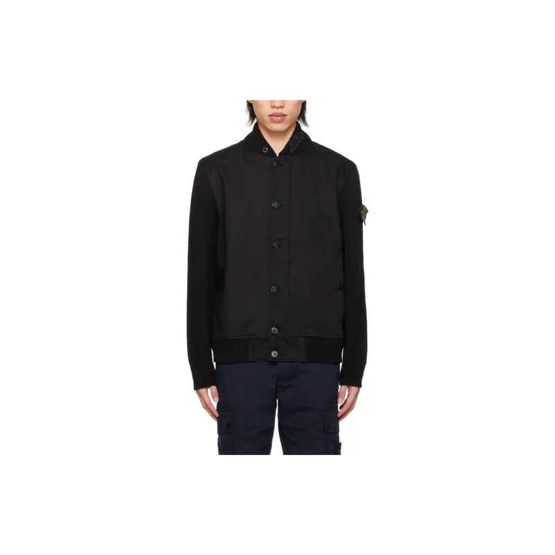 STONE ISLAND Jackets Coats Men's Black-2