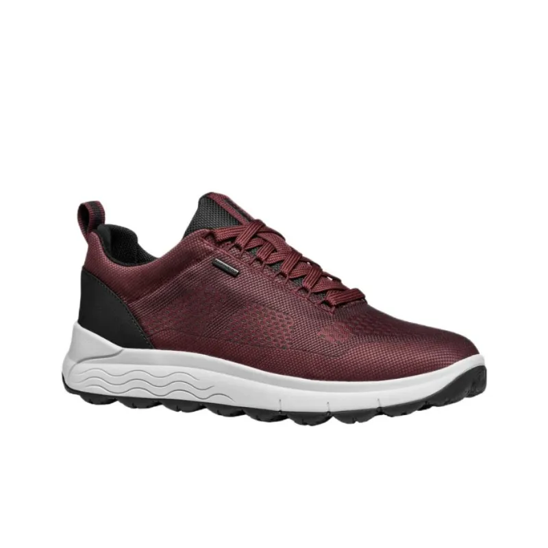 GEOX Spherica 4x4 Ab Anti-Slip Wear-Resistant Low-Top Casual Shoes Men's Red Blue-1