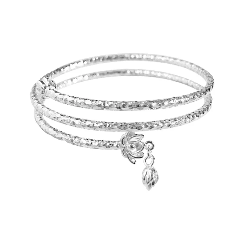 Phoenix Temple Jewelry 999 Fine Silver Sterling Silver Bracelets Women's-0