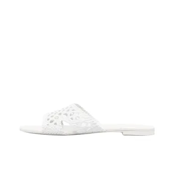 TORY BURCH Slide Slippers Women's White