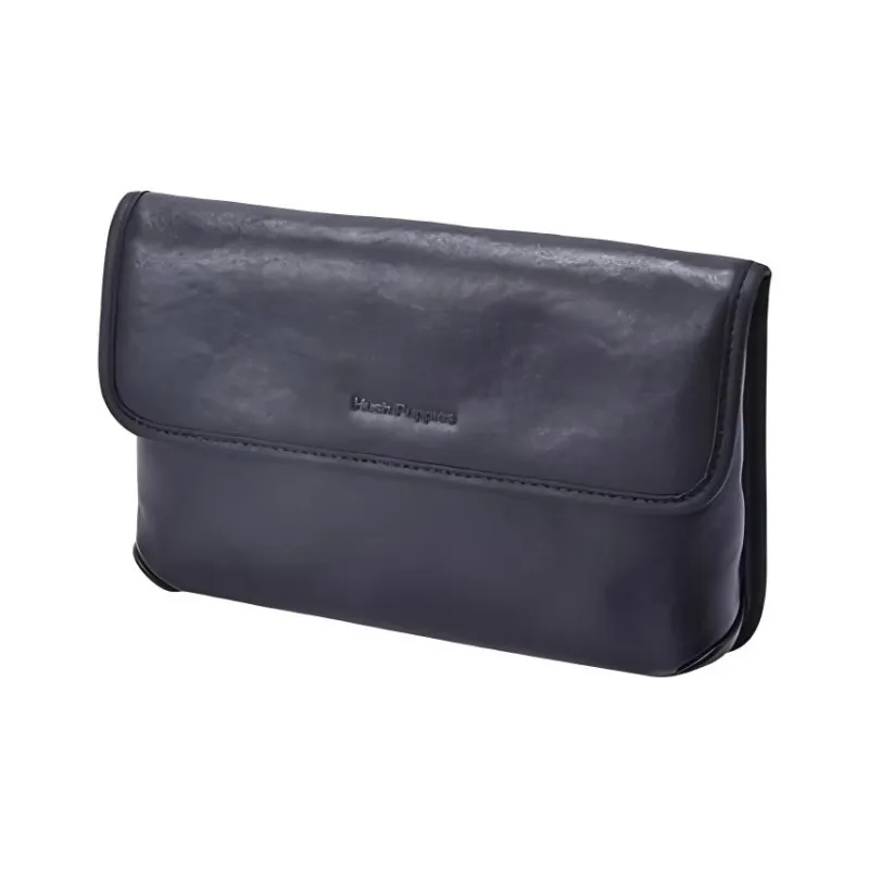 Hush Puppies Cow Leather Crossbody Bag, Shoulder Bag Medium Size Men's Black-2