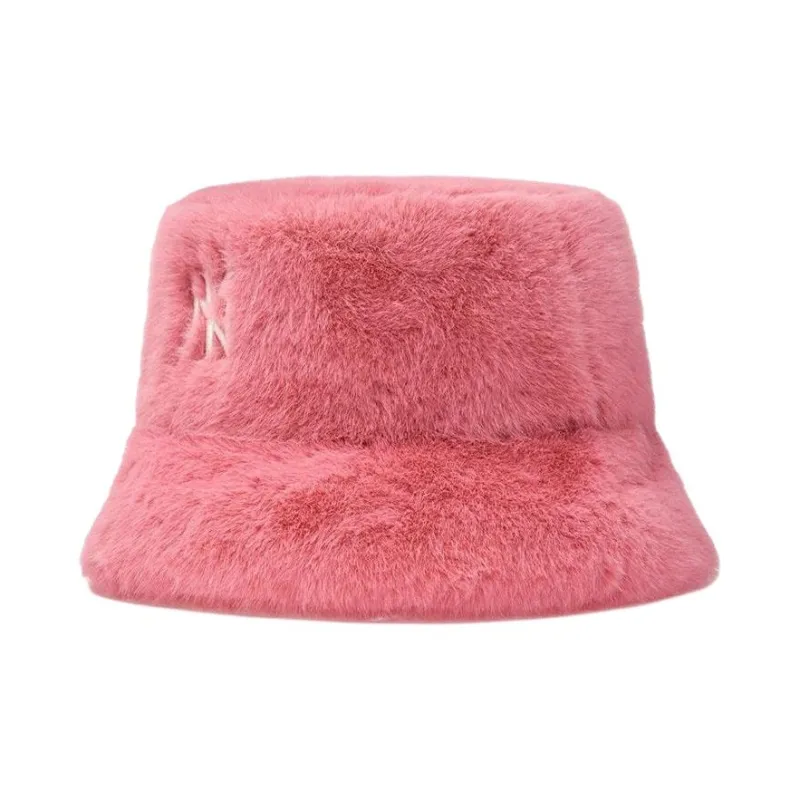 MLB Polyester Cotton Bucket Hats Unisex Pink-0