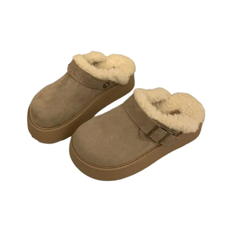 ALPLUME Women's Home Slippers Khaki Beige-0