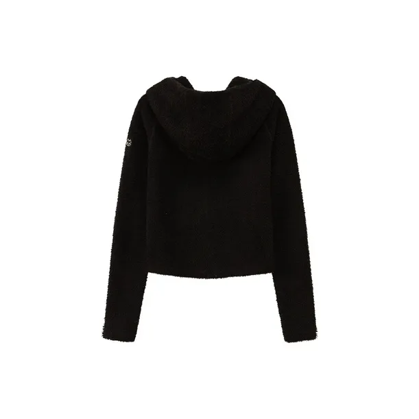 CHUU Cropped Coats Women's Black-1