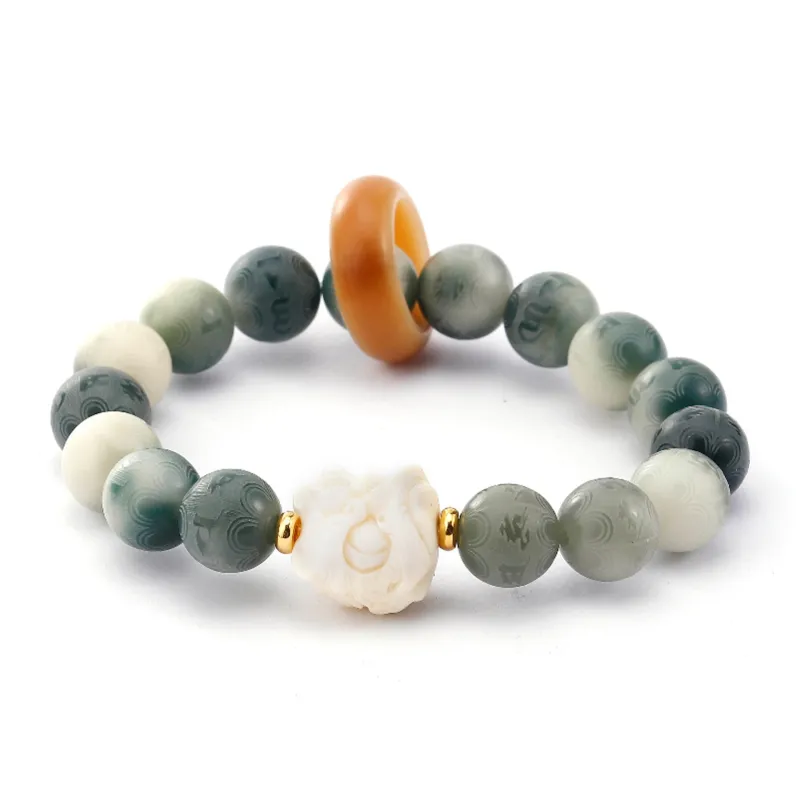 JINGCHENGGOU Bodhi Seed Bracelets Unisex-0