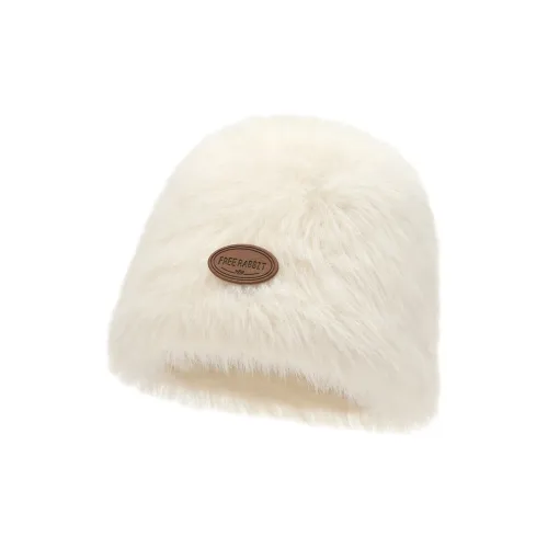FREE RABBITⅡ Shown Face Versatile Loose Warm Ear Protection Pullover Hat Unisex