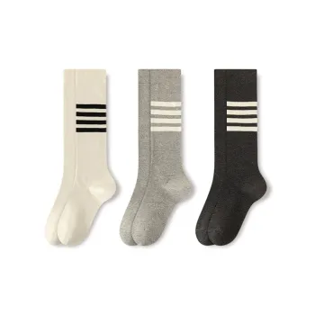 JIAZINI Knee High Socks Women's Combo Set