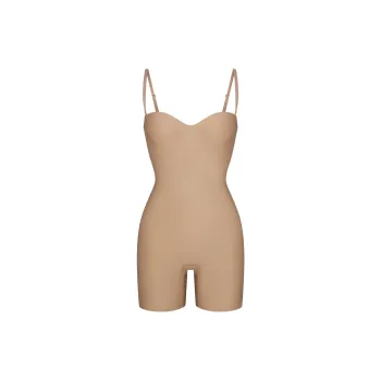SKIMS FW24 BODY CORE SCULPT UNDERWIRE MID THIGH BODYSUIT Shapewear Women's CLAY/Clay