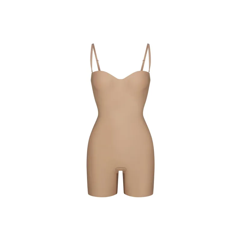 SKIMS FW24 BODY CORE SCULPT UNDERWIRE MID THIGH BODYSUIT Shapewear Women's CLAY/Clay-0