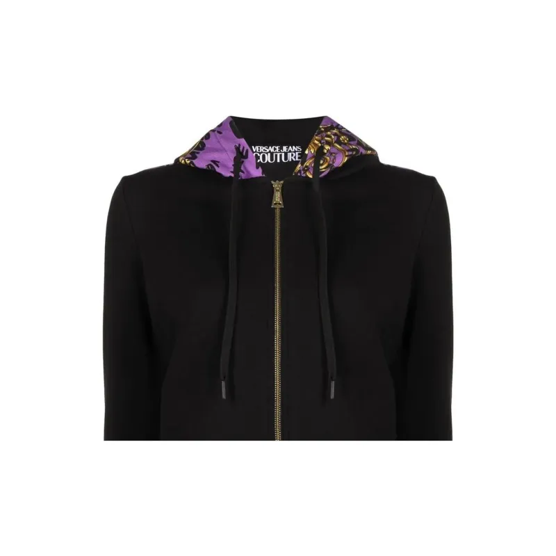 VERSACE JEANS COUTURE SS22 Sweatshirt Women's Black-4