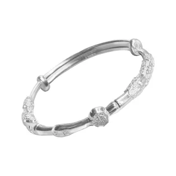 CUTE DAME S999 Fine Silver Sterling Silver Bracelets Women's Silver
