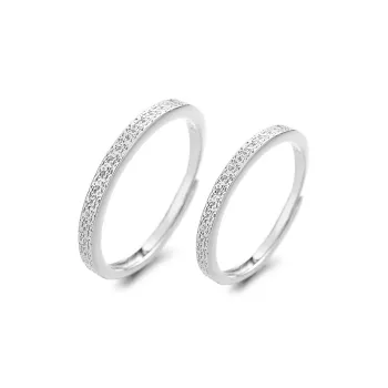 KLFOOK 999 Fine Silver Rings Unisex