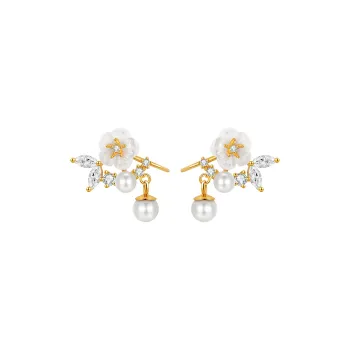 Hurry That Year S925 Silver Clip On Earrings Women's