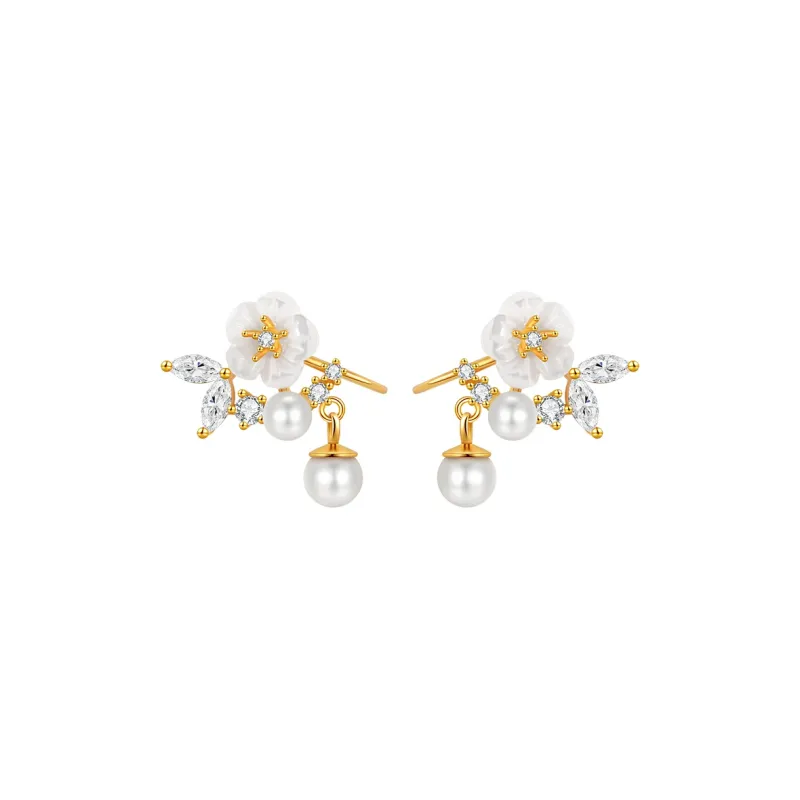 Hurry That Year S925 Silver Clip On Earrings Women's-0