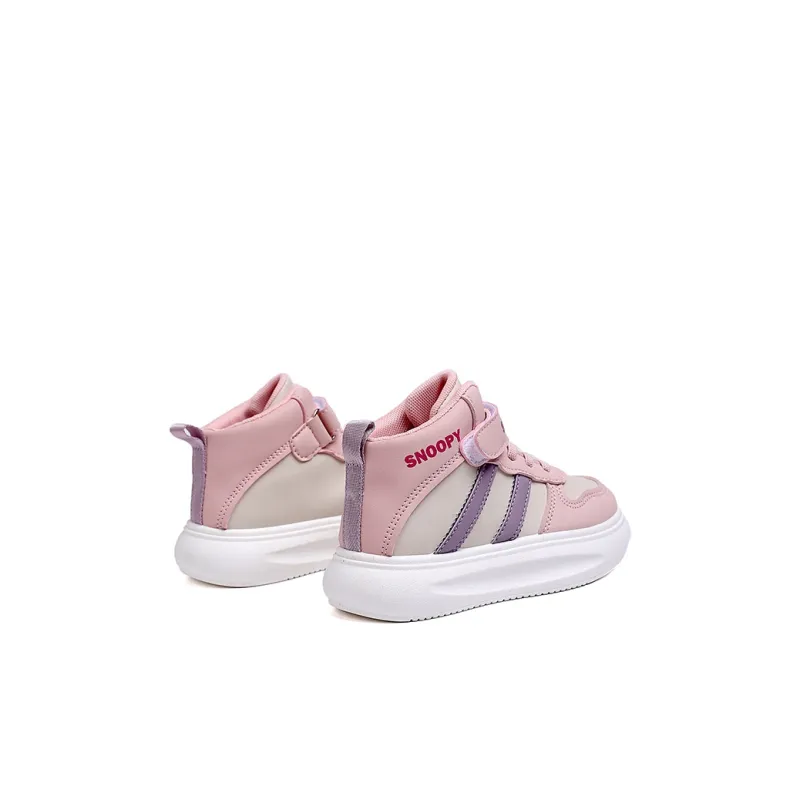 SNOOPY Cloud Wander Wear Resistant Anti Kick Mid Top Kids Lifestyle Shoes Kids'-6