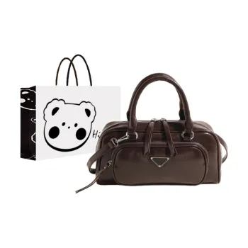 NX DOUGHNUT PU Vintage Fashion Versatile Handbag Crossbody Bag Regular Women's Multicolor