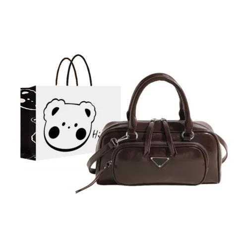 NX DOUGHNUT PU Vintage Fashion Versatile Handbag Crossbody Bag Regular Women's Multicolor