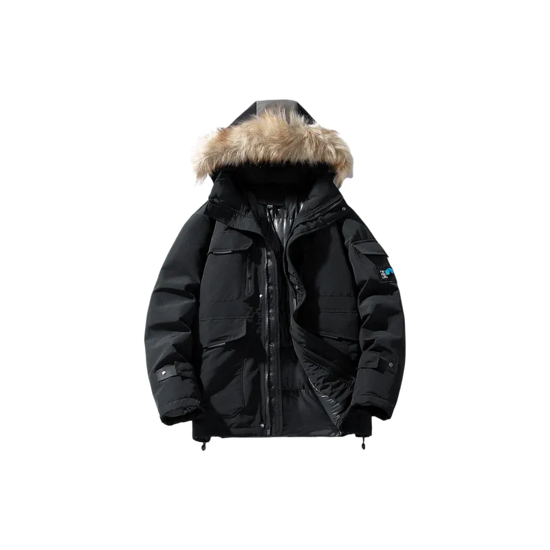 Feiyue Parka Coats Unisex-1
