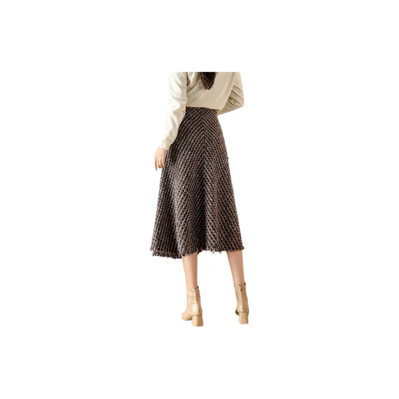 Weixi Casual Long Skirts Women's Multicolor-3