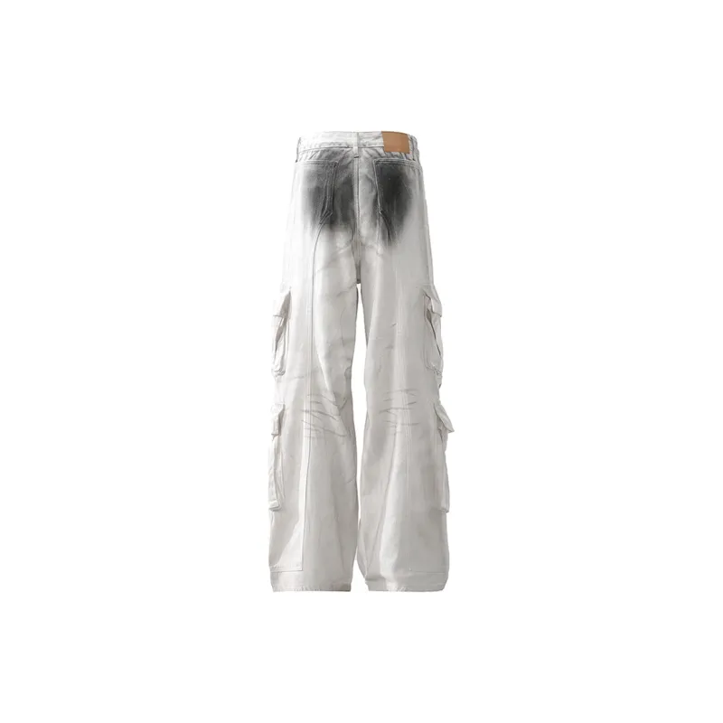 WELTER EXPERIMENT Jeans Unisex White-2