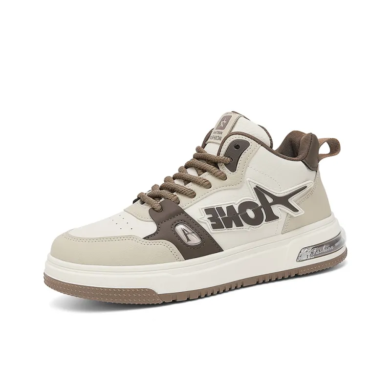 AD Warm Wear-Resistant Height Increasing High-Top Skateboard Shoes Men's-9