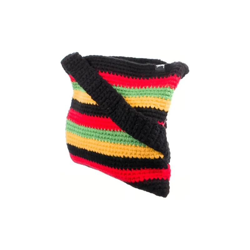 Stussy Denim Tears Messenger Collaboration Cotton Shoulder Bag, Crossbody Bag Regular Women's Multicolor-3