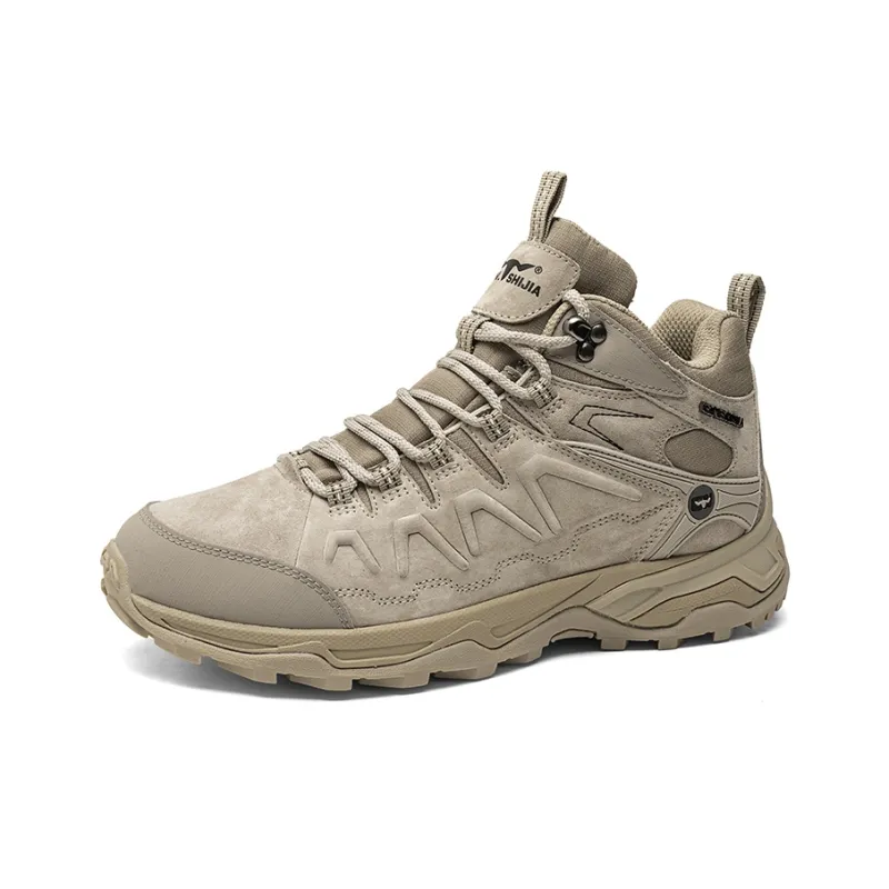 G.N.SHIJIA Abrasion Resistant Slip Resistant Cushioning Mid Top Outdoor Shoes Men's-7