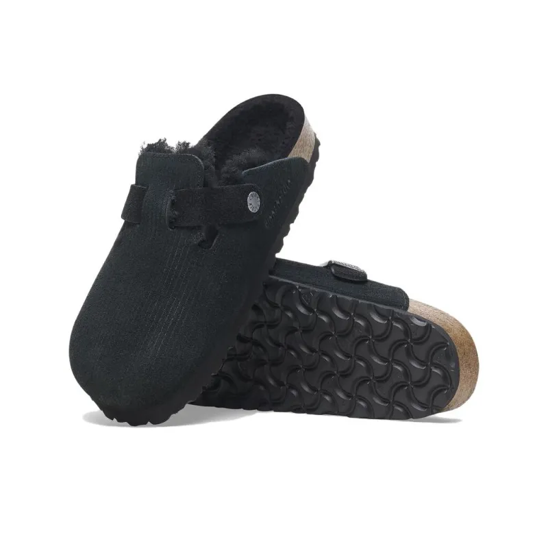 Birkenstock EVA Slip Resistant Closed Toe Slippers Unisex Black Narrow-5