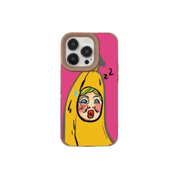 XIANGRIKE TPU Material Banana Face Phone Case Compatible With IPhone 15/14 Plus/13/12/11/15 Pro Max/XS/XR/XS Max/8 Plus