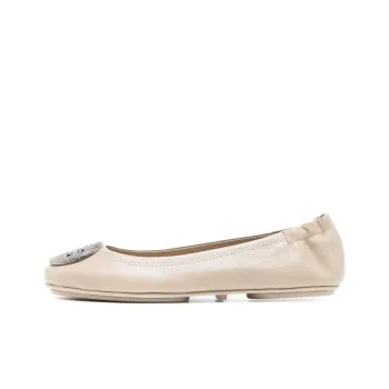 TORY BURCH Minnie Leather Ballerina Shoes
