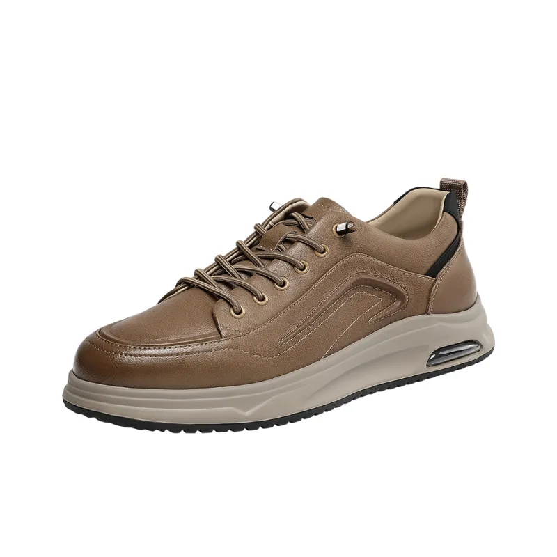 SEPTWOLVES Low Top Casual Shoes Men's Black HD-6