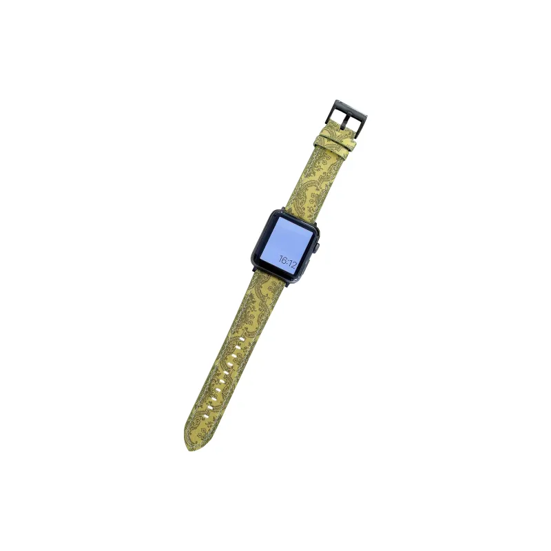 MSSM Apple Compatibility Watch Band Genuine Leather Material-0