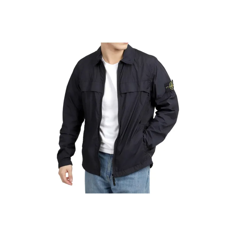 STONE ISLAND SS24 Jackets & Coats Men's Marine Blue-3